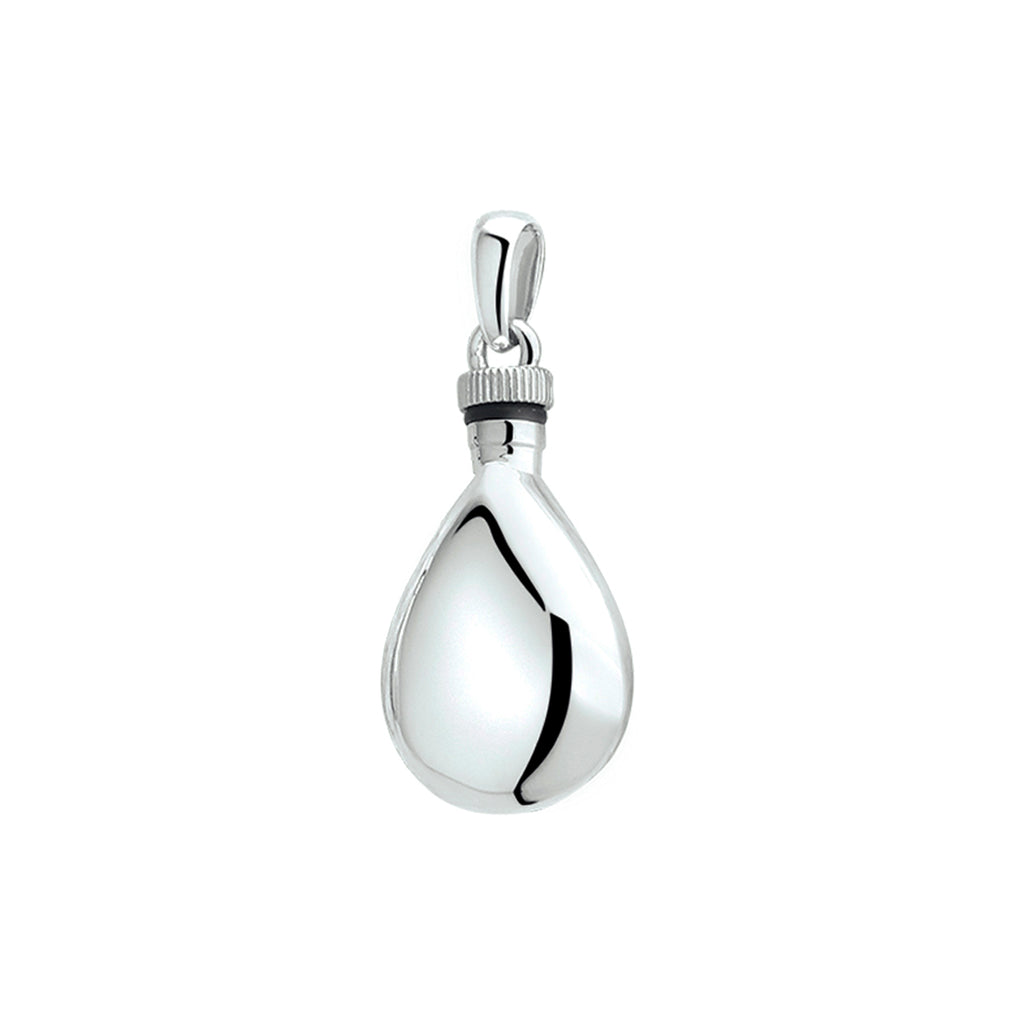 urnhanger 19,5 mm zilver gerhodineerd