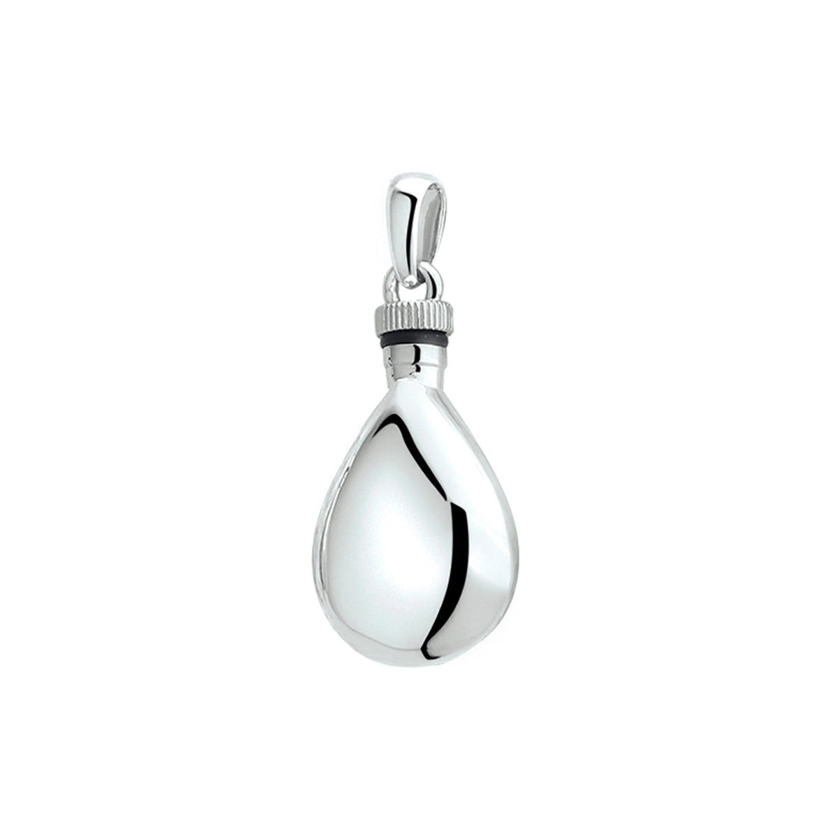urnhanger 19,5 mm zilver gerhodineerd