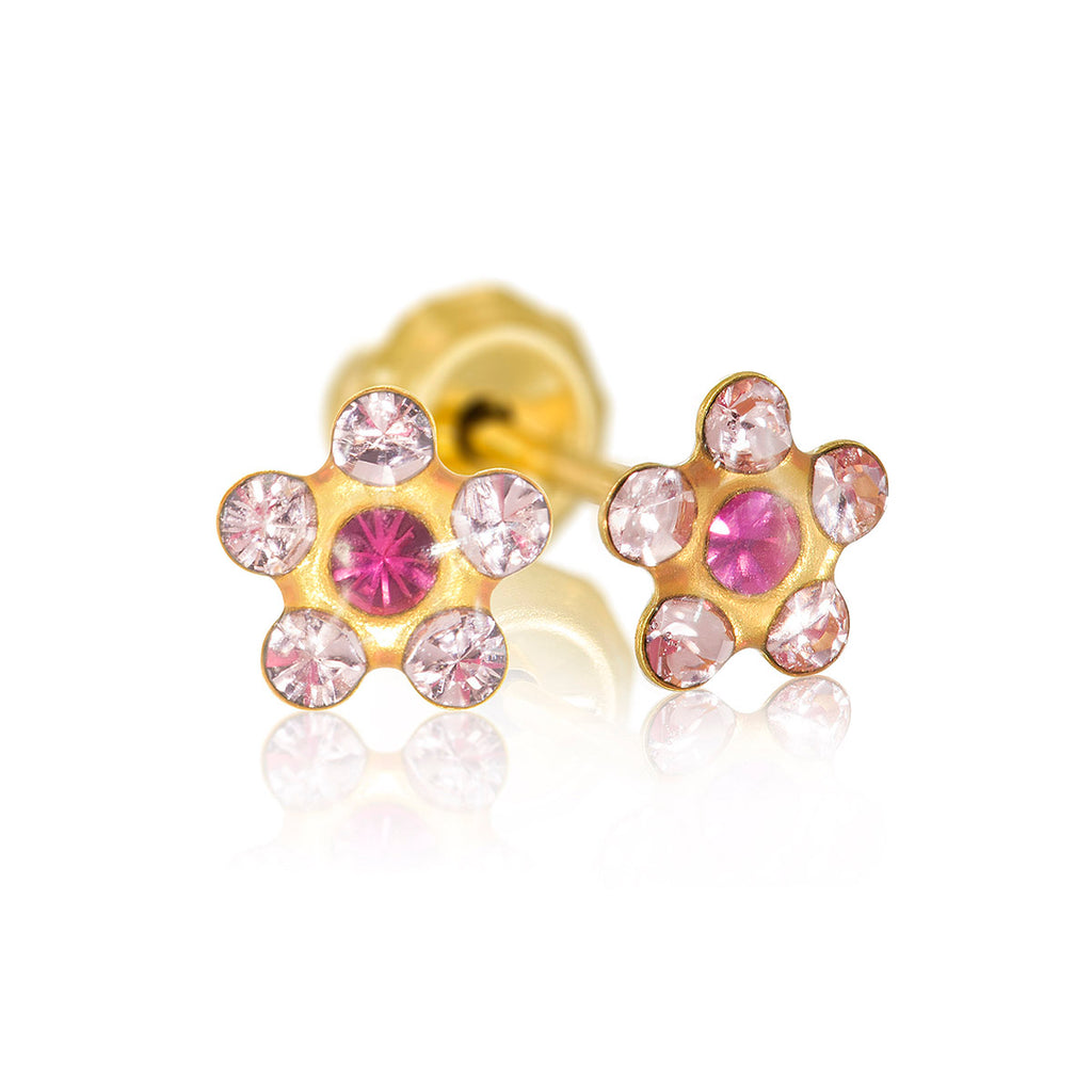 inverness schietknopjes roze kristal 5,5 mm inverness systeem