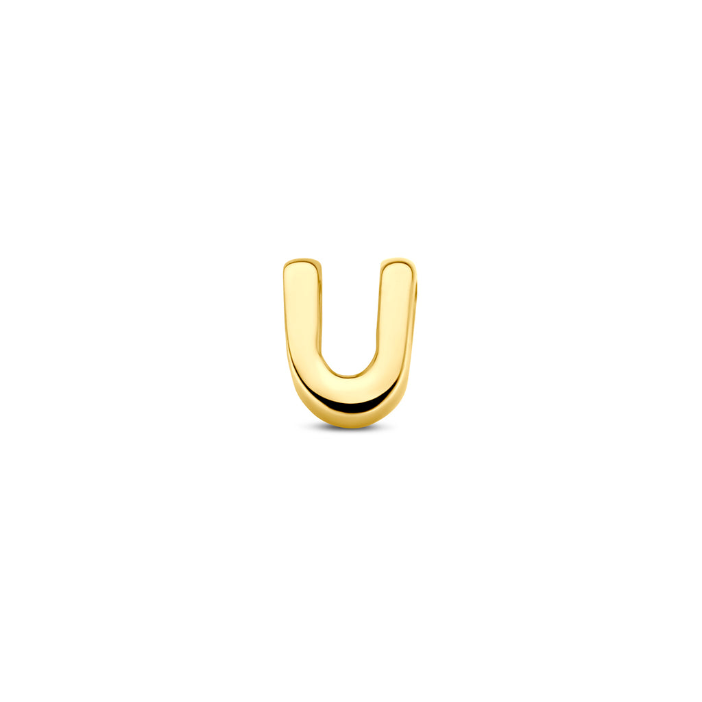 Anhänger Buchstabe 14K Gelbgold