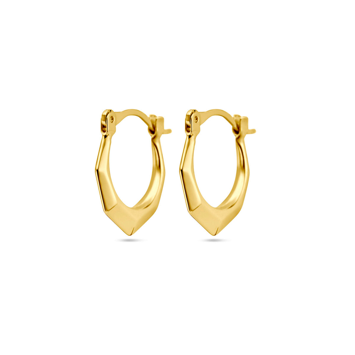 Ohrringe Lapide 16 mm 14K Gelbgold