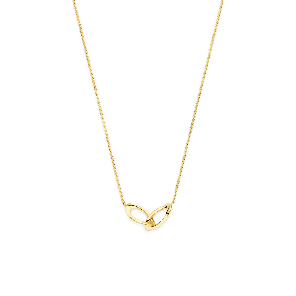 9k collier 41 - 43 - 45 cm 9K geel