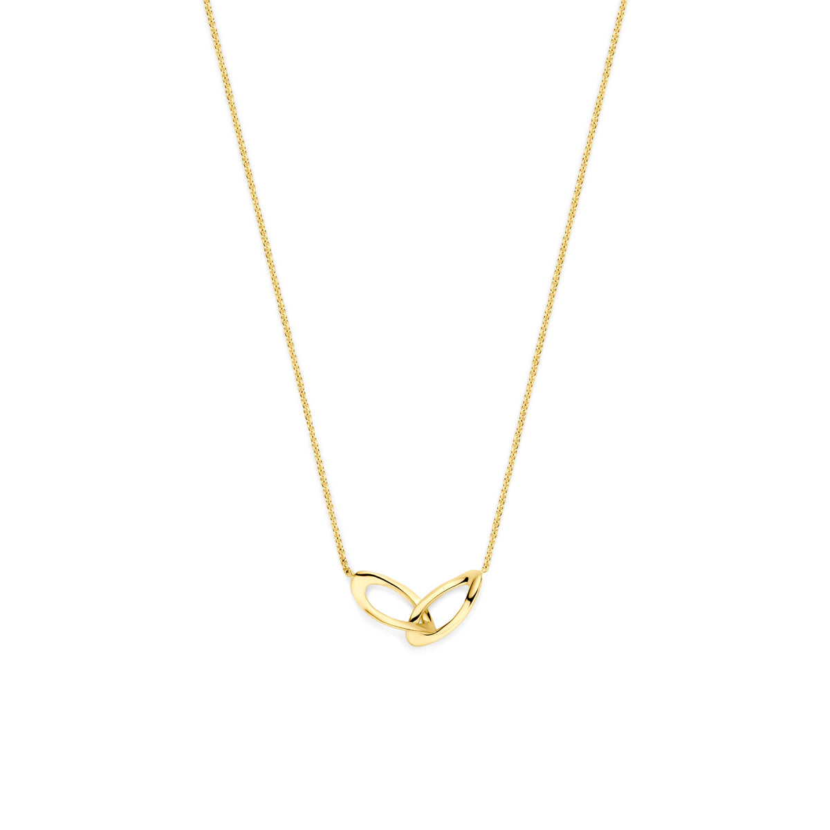 9k collier 41 - 43 - 45 cm 9K geel