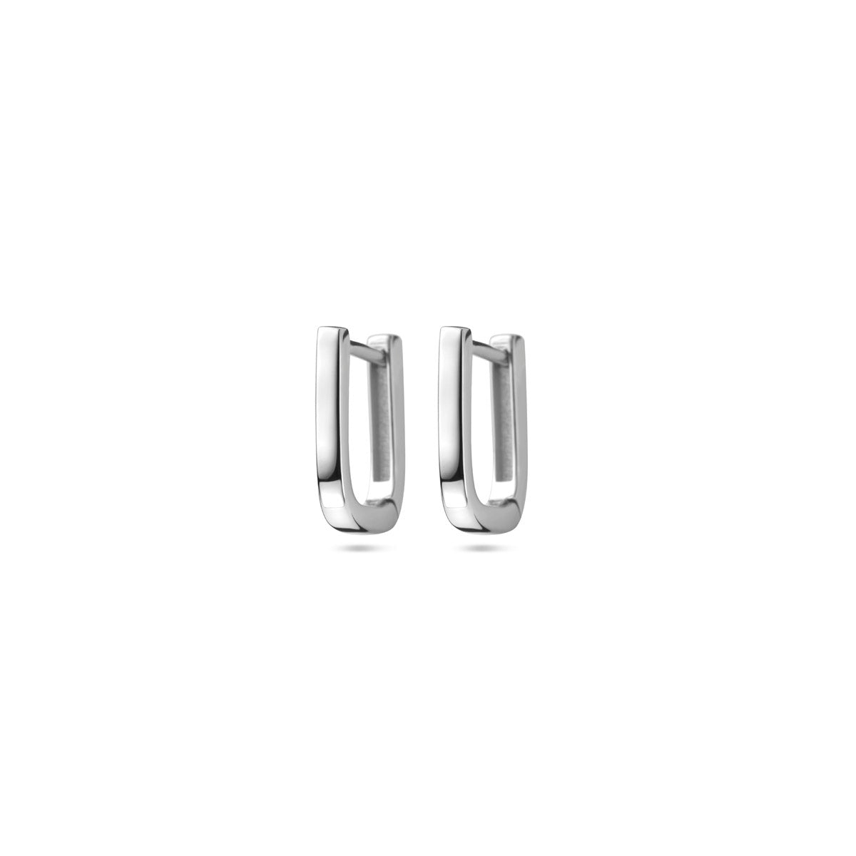 klapoorringen 12 mm zilver gerhodineerd