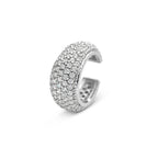 ear cuff zirkonia 13,5 mm zilver gerhodineerd