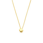 collier klaver 40 - 42 - 44 cm 14K geelgoud