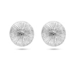 Ohrstecker 25 mm Silber rhodiniert