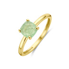 Ring Aventurin 14K Gelbgold
