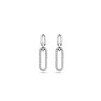 oorhangers zirkonia zilver gerhodineerd