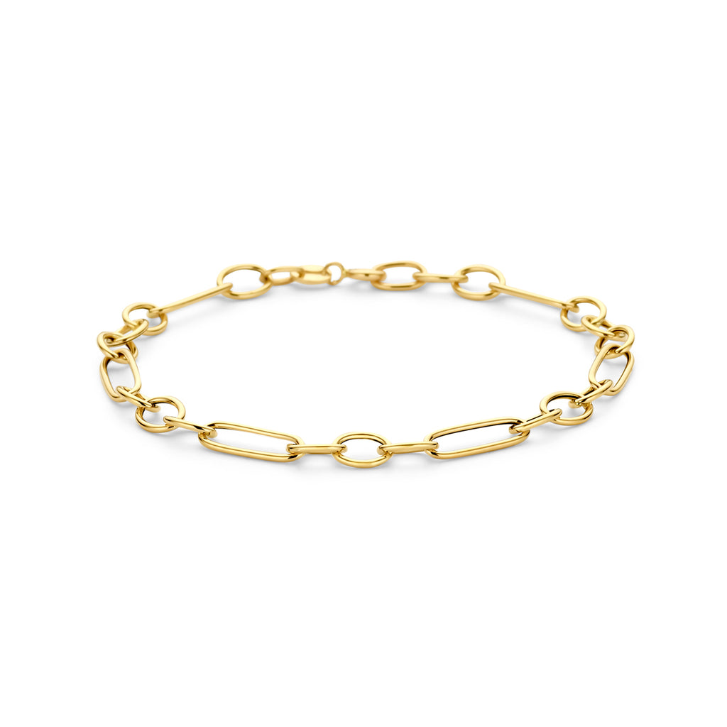 armband 5,5 mm 19 cm 14K geelgoud