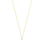 collier diamant 40 – 42 – 44 cm 0.10ct g si 18K geelgoud