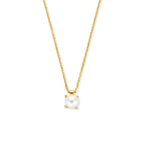 Perlenkette 41 - 43 - 45 cm 14K Gelbgold