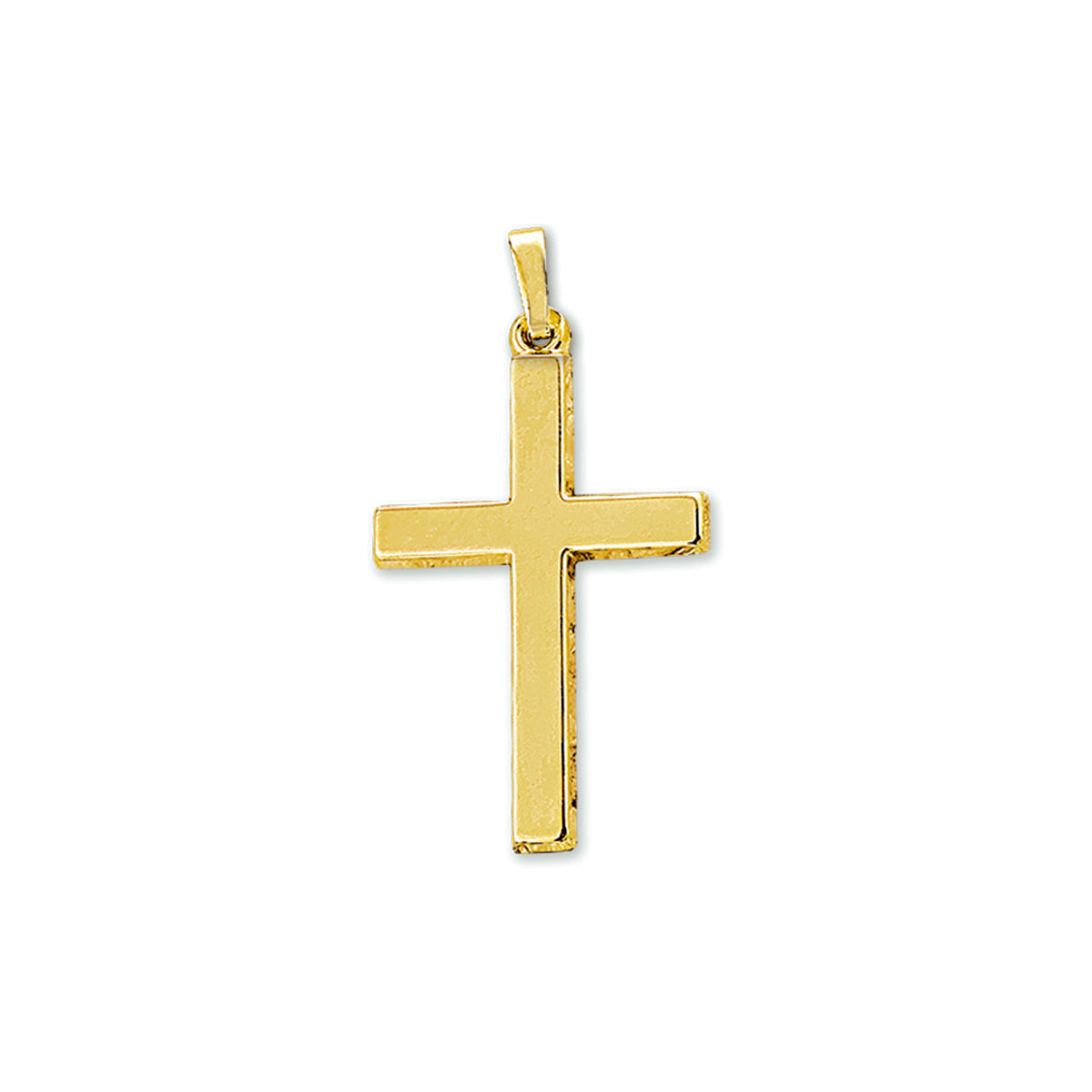 Anhänger Kreuz 14K Gelbgold