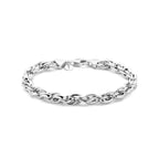 Armband 6,5 mm Silber rhodiniert