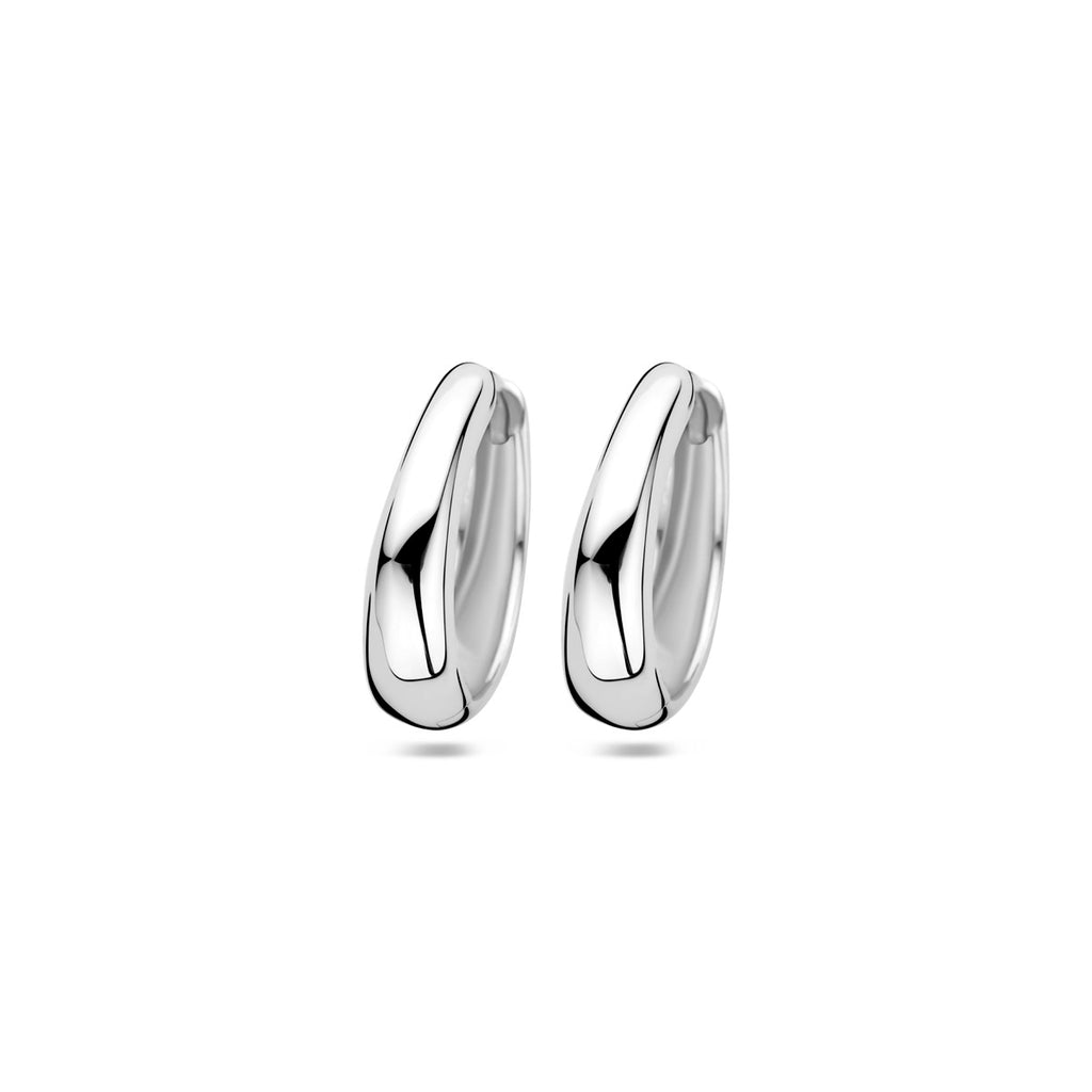 klapoorringen 16,5 mm zilver gerhodineerd