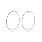 oorringen 2,5 mm zilver gerhodineerd