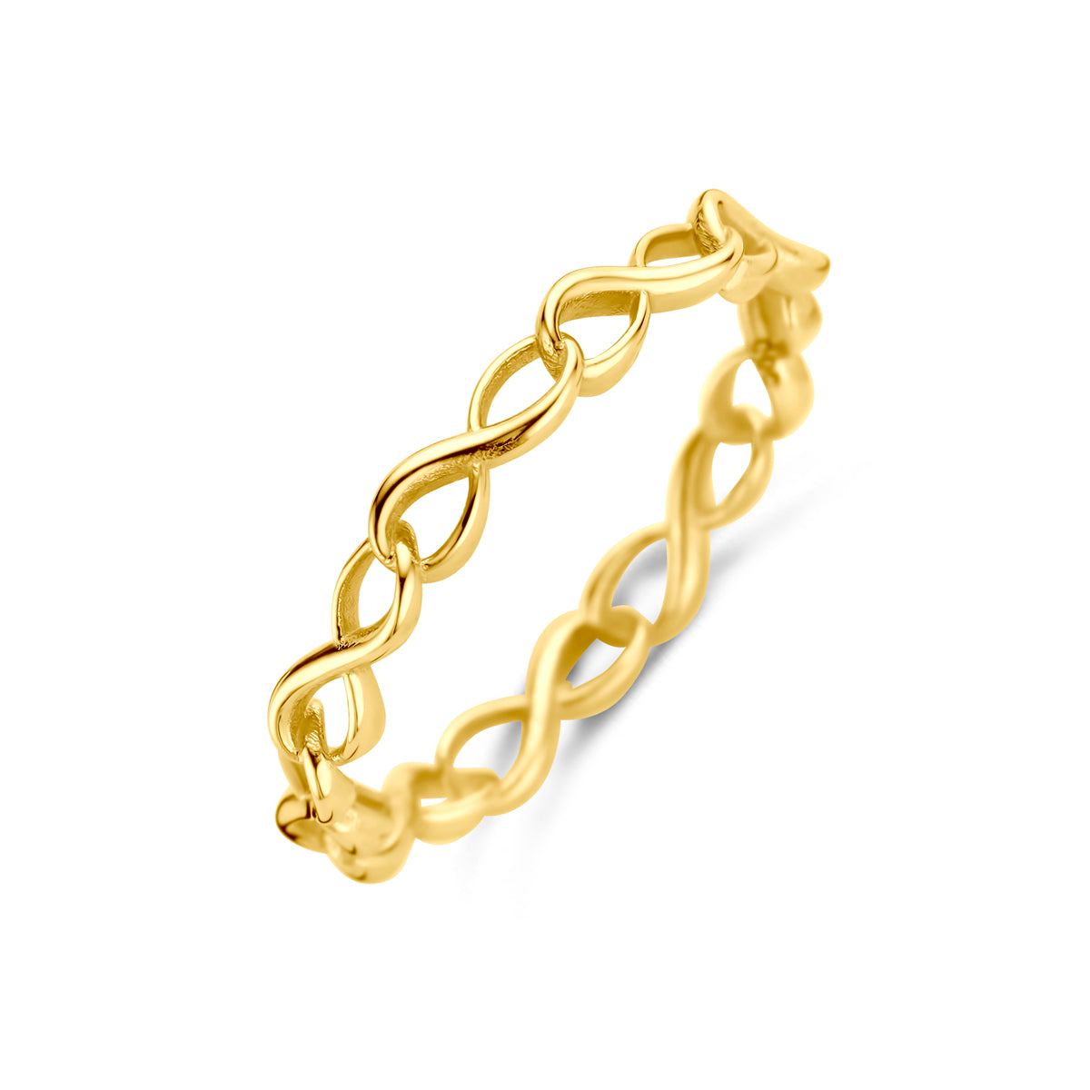 Ring Unendlichkeit 14K Gelbgold