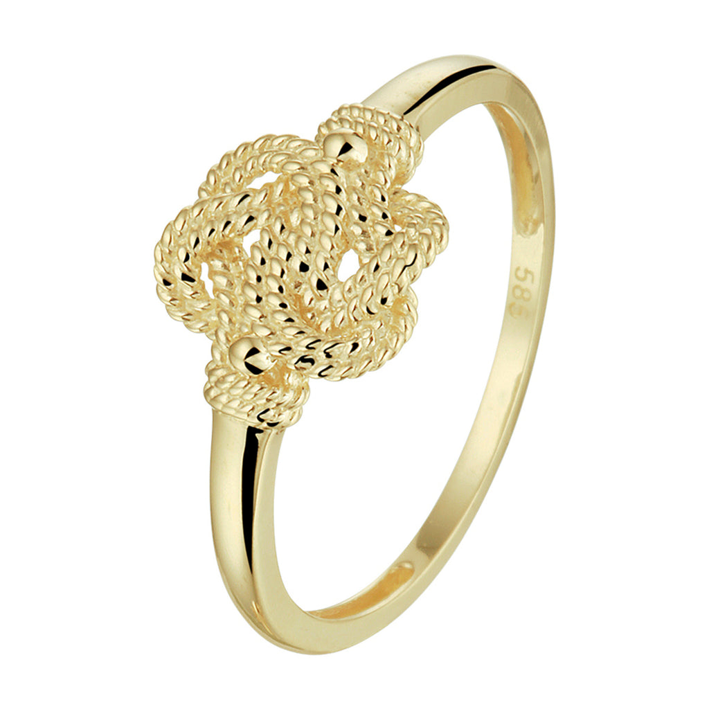 Ring Surinamesischer Teppichklopfer 14K Gelbgold