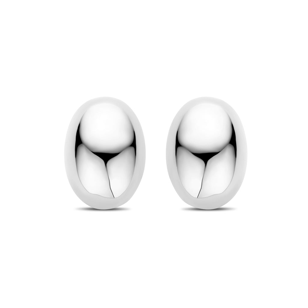 Ohrstecker 19,5 mm Silber rhodiniert