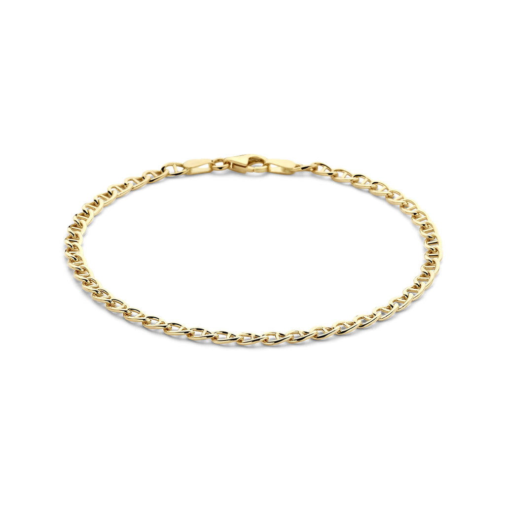 armband 3,3 mm 18 cm 14K geelgoud