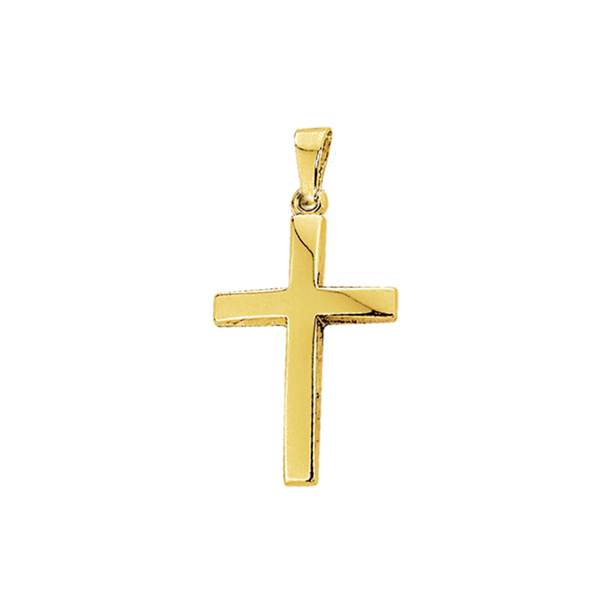 Anhänger Kreuz 14K Gelbgold