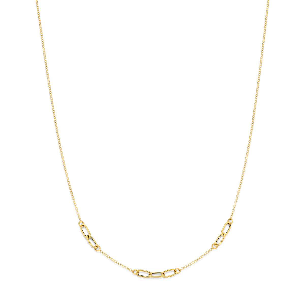 collier 43 + 2 cm 14K geelgoud