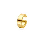 ear cuff 13,5 mm 1 micron zilver verguld (geel)