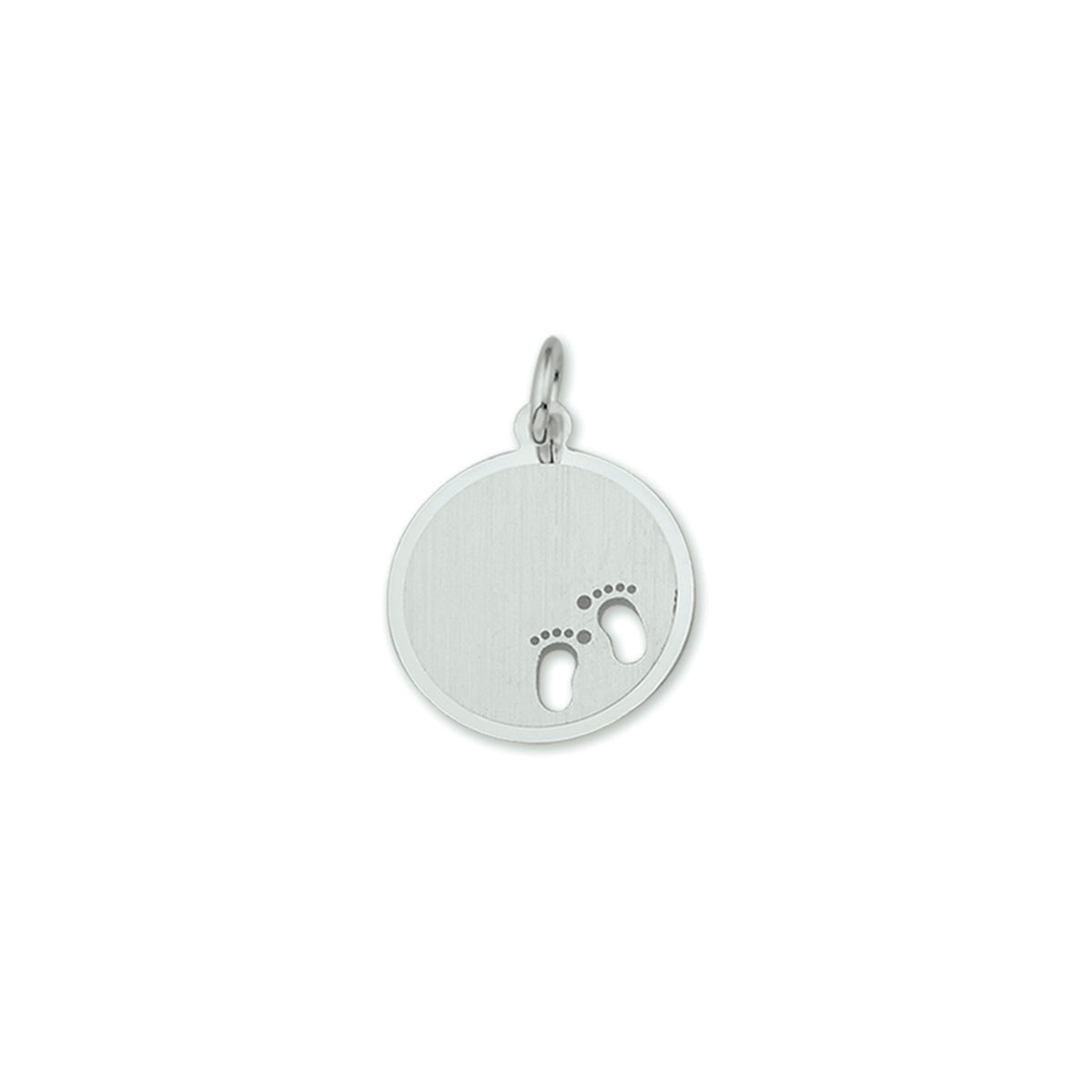 graveerhanger gestanste voeten zilver gerhodineerd