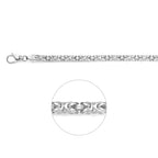 konings 5,6 mm zilver wit