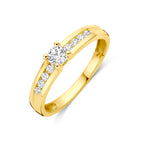 9K Ring Zirkonia 9K Gelb