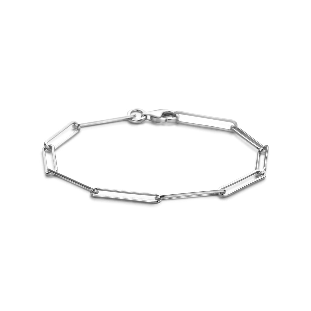 Armband Anker 3,6 mm 19,5 cm Silber rhodiniert