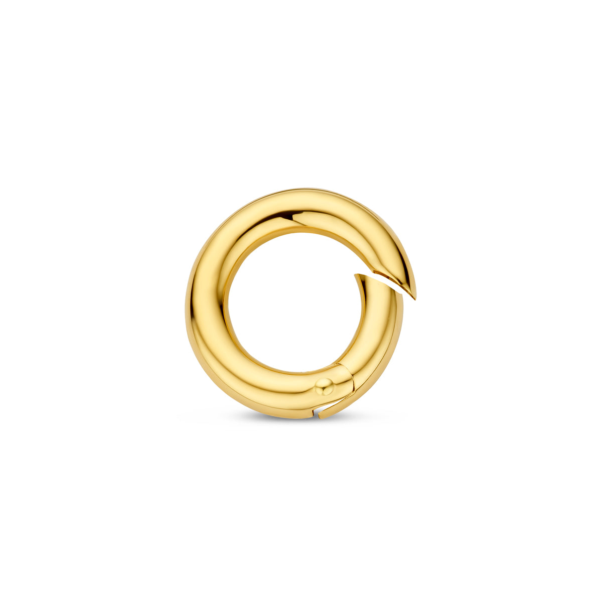 connector 12,5 mm 14K geelgoud