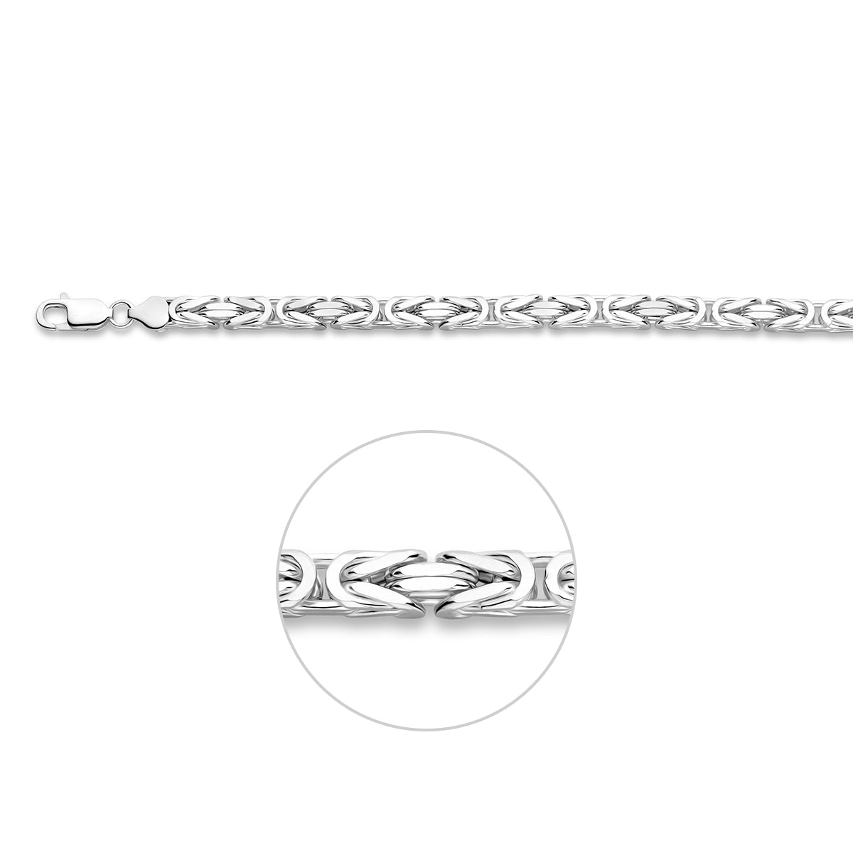 Königs 6,0 mm Silber weiß