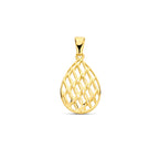 hanger 24 mm 14K geelgoud
