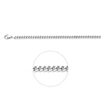 Gourmet-geschliffen 4,3 mm Edelstahl