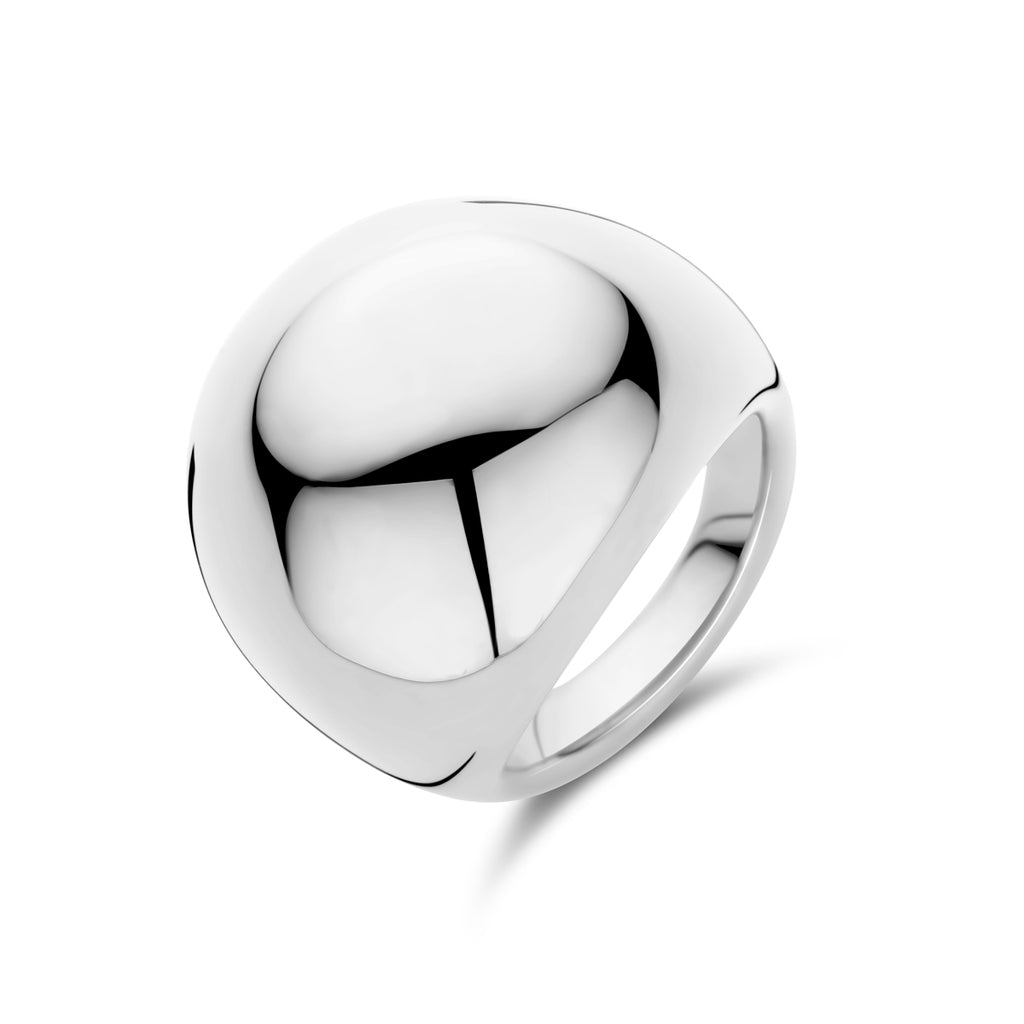Ring Ballon rhodiniert Silber