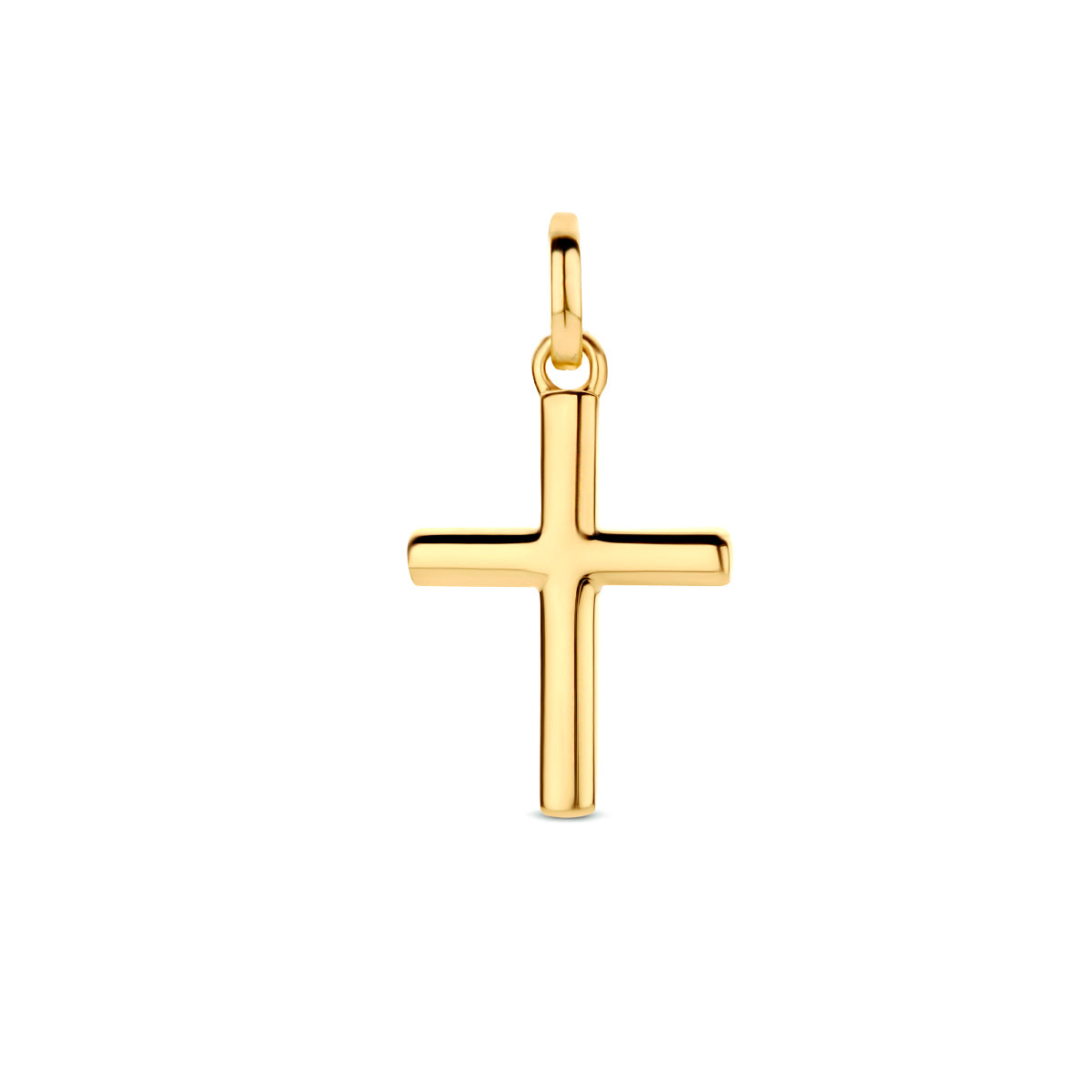 hanger kruis 14K geelgoud
