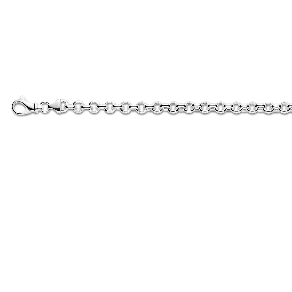 jasseron 6,5 mm zilver wit