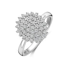 ring zirkonia zilver gerhodineerd