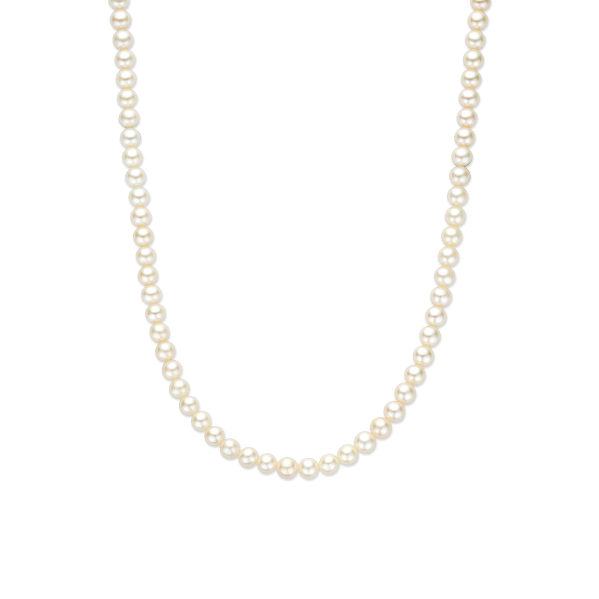 collier parel 6,0 mm 14K geelgoud