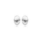 Ohrstecker 18 mm rhodiniertes Silber