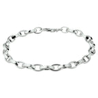 Armband Anker 5,2 mm 19 cm Silber rhodiniert