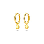 Creolen 18,5 mm 14K Gelbgold