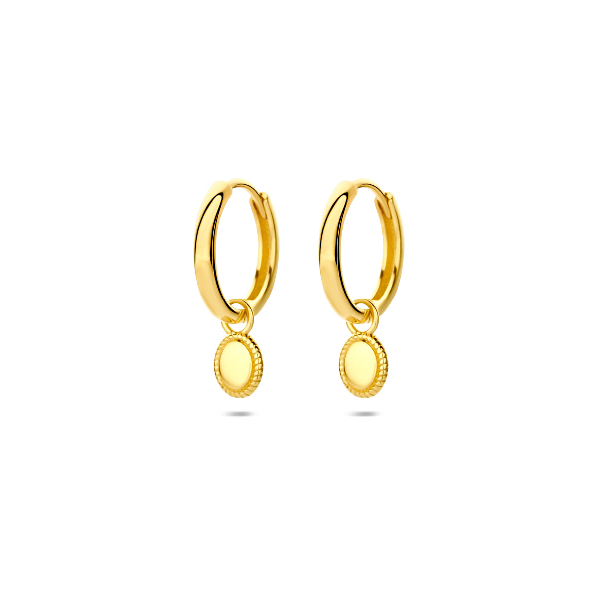 Creolen 18,5 mm 14K Gelbgold