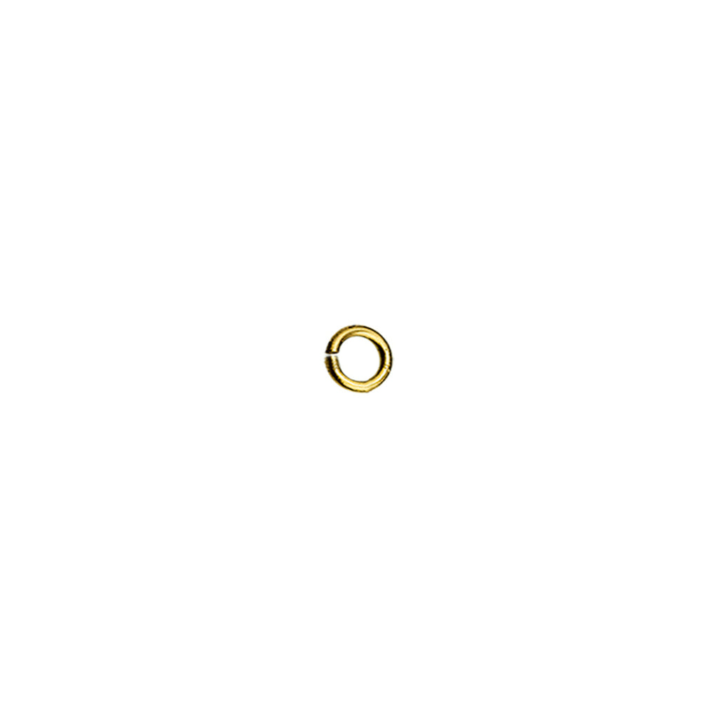 tussenoog 5,0 mm 14K geelgoud