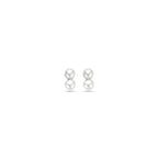 oorknoppen parel 5,5 mm zilver gerhodineerd