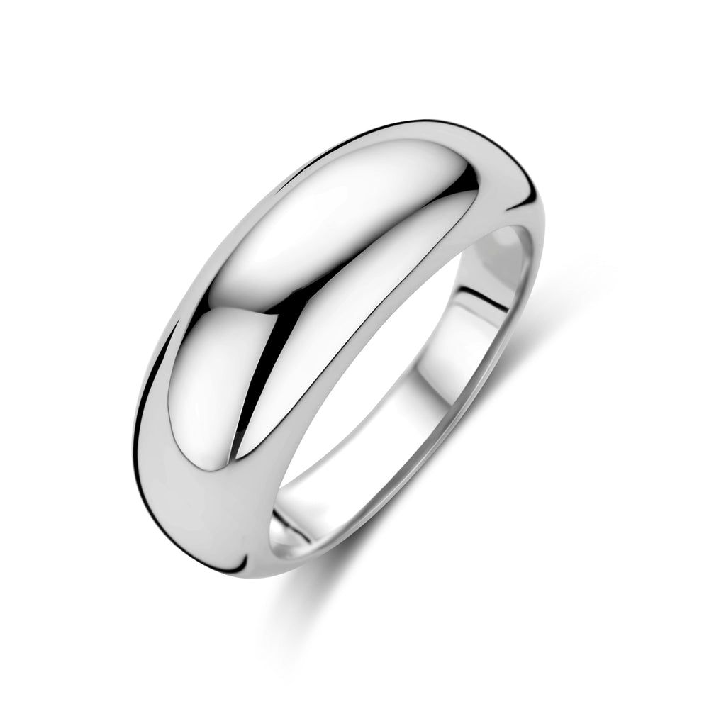 Ring Ballon rhodiniert Silber