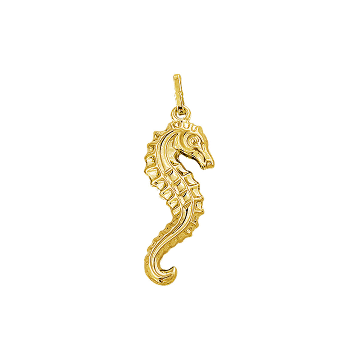 hanger zeepaard 14K geelgoud