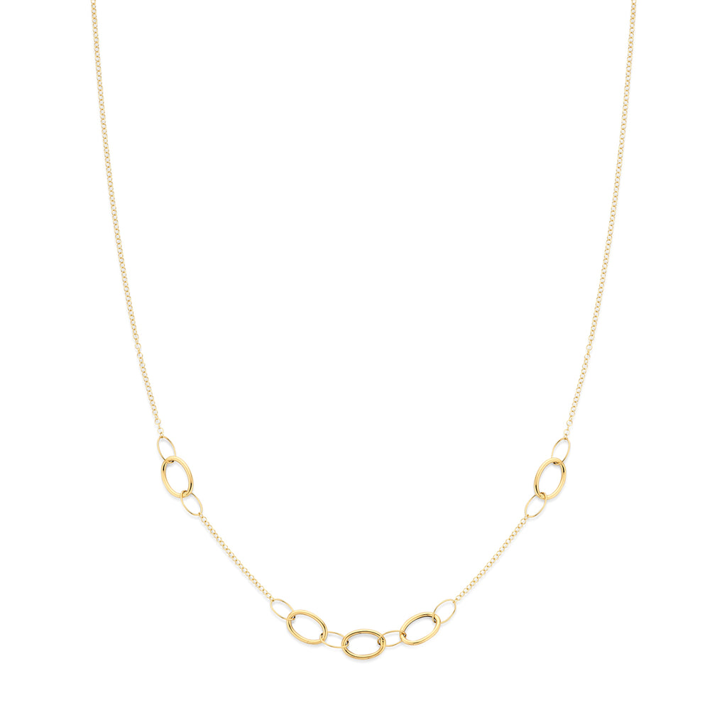 collier 43 + 2 cm 14K geelgoud