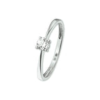 Ring Zirkonia 14K Weißgold